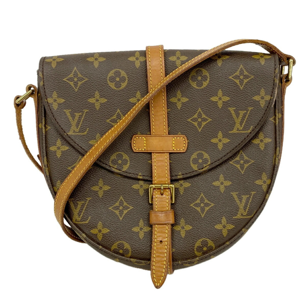 Louis Vuitton Monogram Chantilly MM Shoulder Bag M51233 Brown Women's